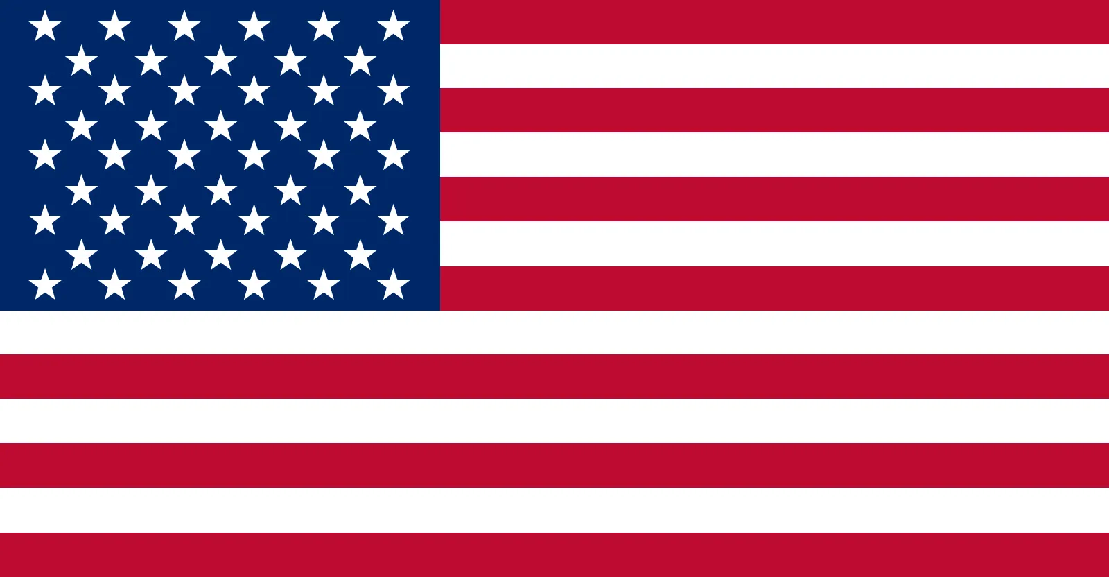 USA Flag representing English language